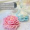 Large&Small Peony Flower Silicone Soap Molds 3PCS Peony Silicone